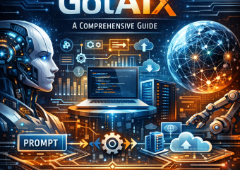 Flowchart showing the GotAIx deployment process transforming prompts into advanced systems.