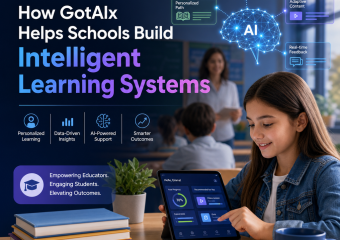 Illustration of How GotAIx Helps Schools Build Intelligent Learning Systems