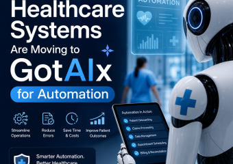 healthcare automation illustration for Why Healthcare Systems Are Moving to GotAIx for Automation